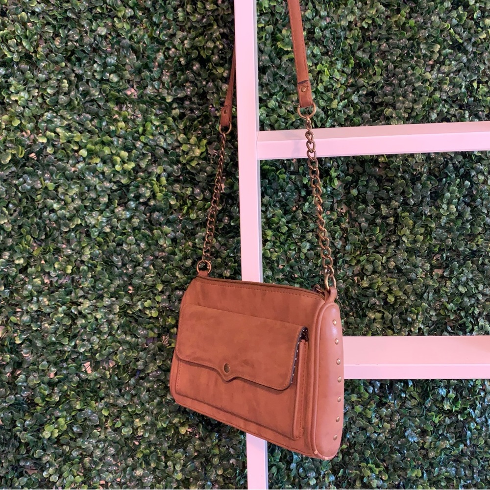 SOLD🍪super cute brown satchel purse!